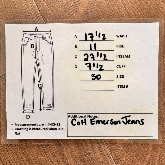 NWT Citizens of Humanity Emerson Slim Boyfriend Jeans - Picture 9 of 9